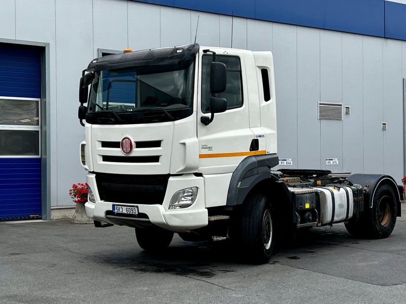 DAF TATRA TAHAČ 4x4 T 158/III. - 8P6N23 + návěs PANAV vana