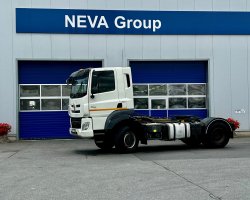 TATRA TAHAČ 4x4 T 158/III. - 8P6N23 + návěs PANAV vana