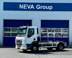 DAF XB  230 12t PRIMA MAN.NOSIČ KONTEJNERŮ (slun. clona - na vzduchu do soupravy)