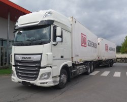 DAF XF 480 SSC FAR 6x2 NOSIČ KONTEJNERŮ BDF + PŘÍVĚS BDF